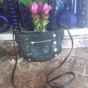 B Makowsky Leather Crossbody